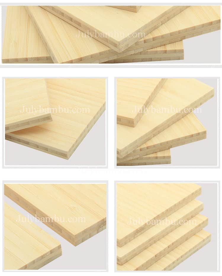 3/4 Bamboo 1-Ply Dimensioned Boards (Choose Your Size