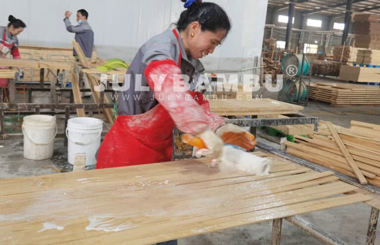 can bamboo plywood be combined with epoxy